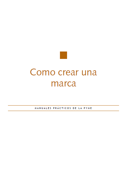 Portada de Como crear una marca
