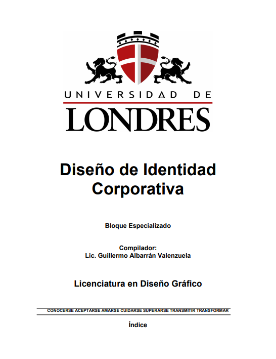 Portada de Diseño de Identidad Corporativa