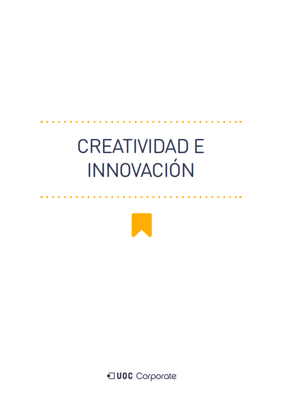 Portada de CREATIVIDAD E INNOVACIÓN 
