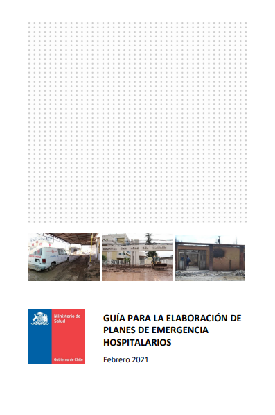 Portada de GUÍA PARA LA ELABORACIÓN DE PLANES DE EMERGENCIA HOSPITALARIOS 