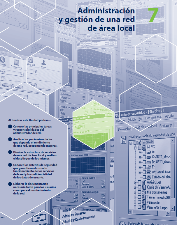 Portada de ADMINISTRACIÓN Y GESTIÓN DE UNA RED DE ÁREA LOCAL 