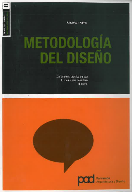 Portada de METODOLOGÍA DEL DISEÑO 