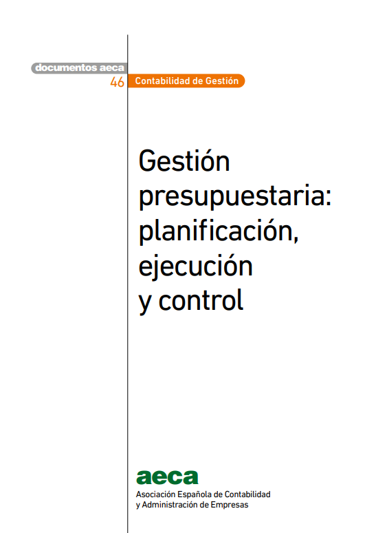 Portada de Gestión presupuestaria: planificación, ejecución y control