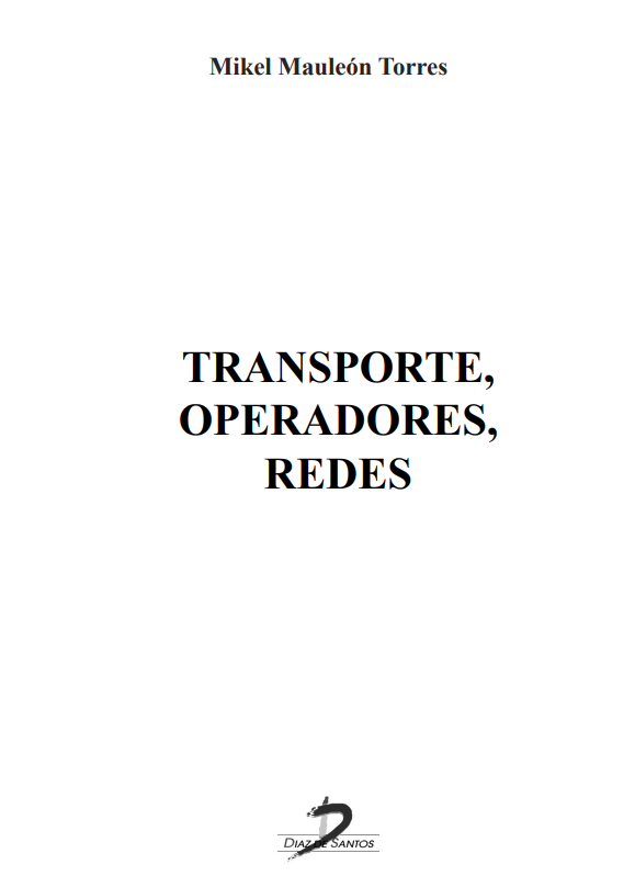Portada de TRANSPORTE, OPERADORES, REDES