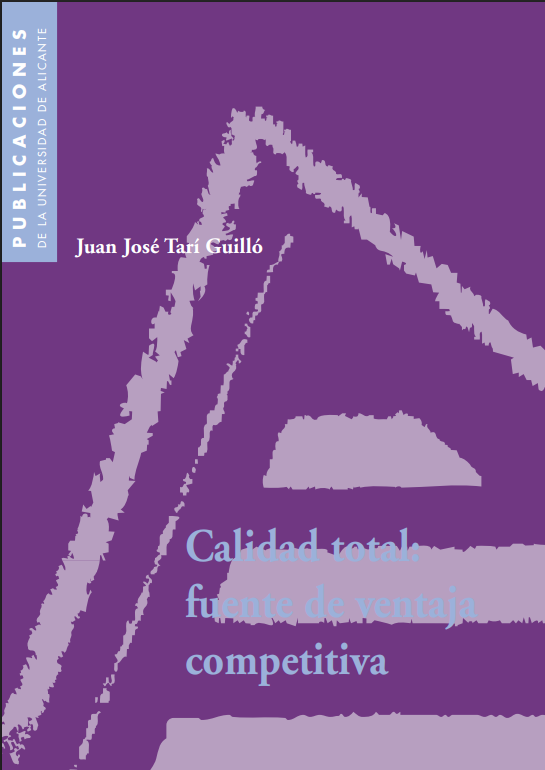 Portada de Calidad total: fuente de ventaja competitiva