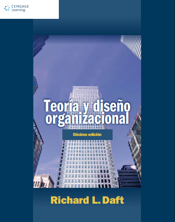 Portada de Teoría y diseño organizacional 