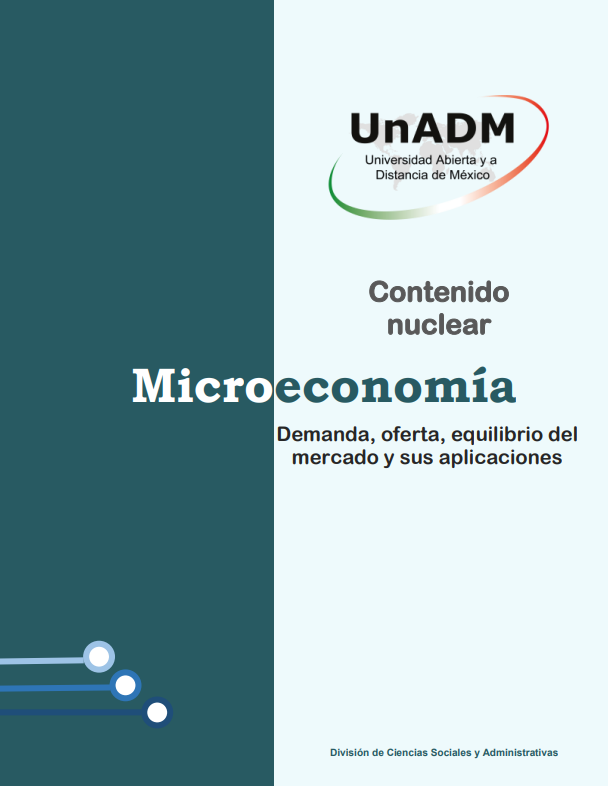 Portada de MICROECONOMÍA (DEMANDA, OFERTA, EQUILIBRIO DEL MERCADO Y SUS APLICACIONES)