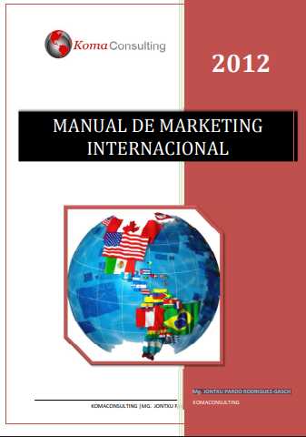 Portada de MANUAL DEL MARKETING INTERNACIONAL