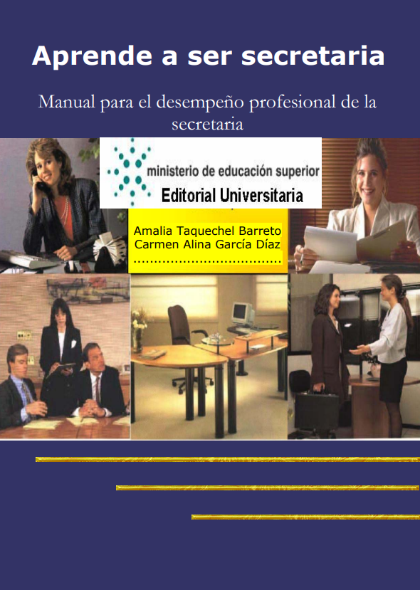 Portada de Aprende a ser secretaria