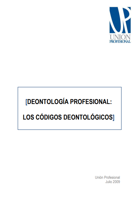 Portada de DEONTOLOGÍA PROFESIONAL: LOS CÓDIGOS DEONTÓLOGICOS