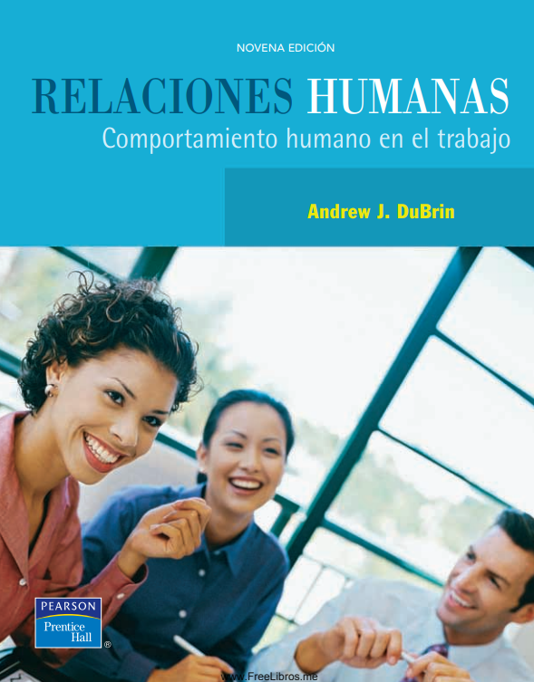 Portada de RELACIONES HUMANAS