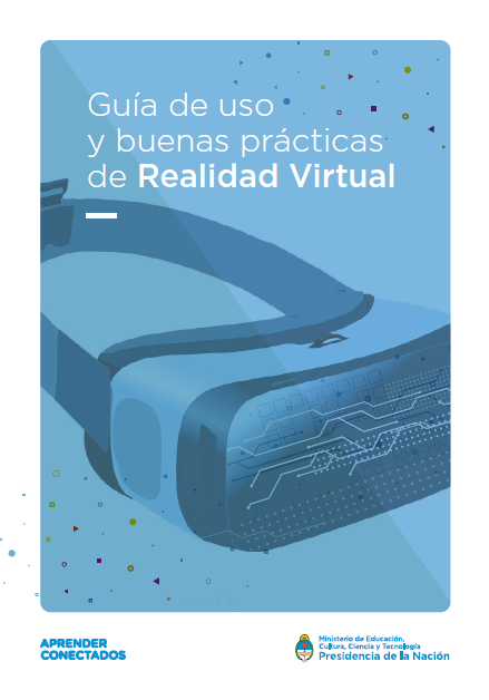 Portada de Guías de uso y buenas prácticas de Realidad Virtual
