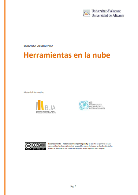 Portada de Herramientas en la nube