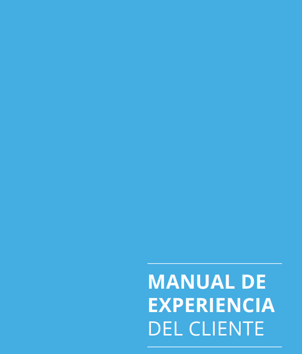 Portada de MANUAL DE EXPERIENCIA DEL CLIENTE