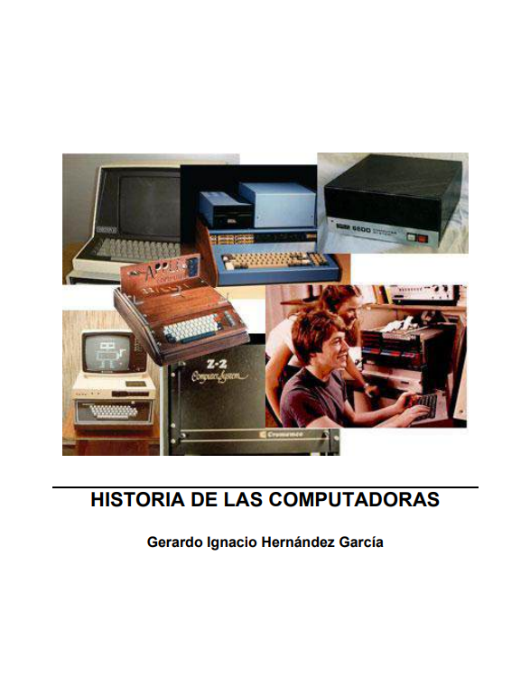 Portada de Historia de la Computación