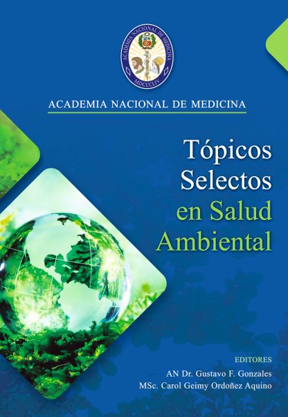 Portada de Tópicos Selectos en Salud Ambiental 
