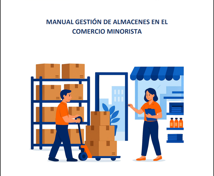 Portada de MANUAL GESTIÓN DE ALMACENES EN EL COMERCIO MINORISTA
