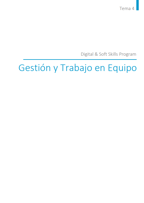 Portada de Gestión y Trabajo en Equipo
