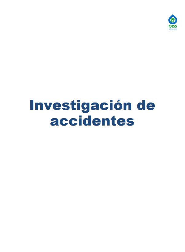 Portada de Investigación de accidentes