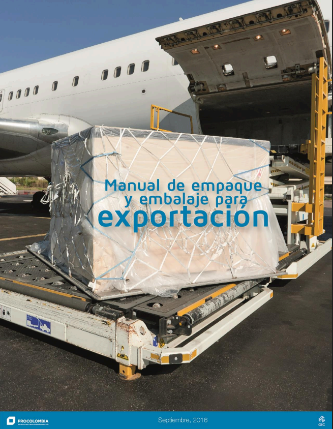 Portada de MANUAL DE EMPAQUE Y EMBALAJE PARA EXPORTACION
