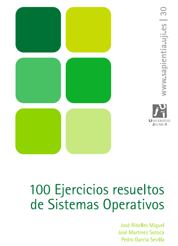 Portada de 100 Ejercicios resueltos de Sistemas Operativos
