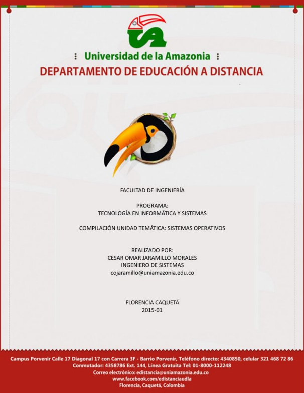 Portada de Compilación unidad temática: sistemas operativos
