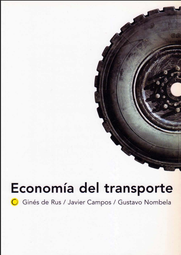 Portada de Economía del transporte
