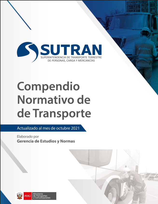 Portada de Compendio Normativo Transporte
