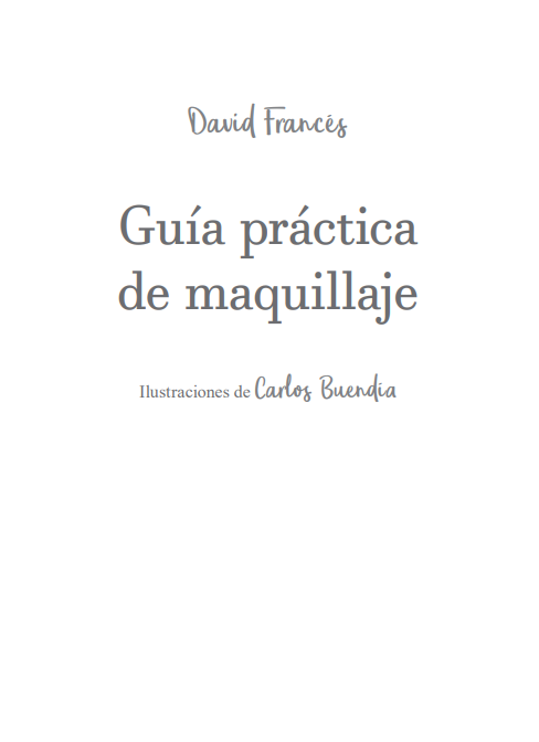 Portada de Guía práctica de maquillaje
