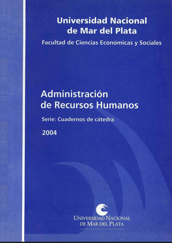 Portada de Administración de Recursos Humanos
