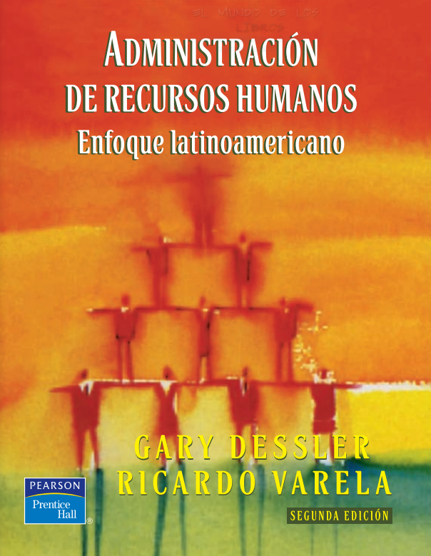 Portada de ADMINISTRACIÓN DE RECURSOS HUMANOS ENFOQUE LATINOAMERICANO