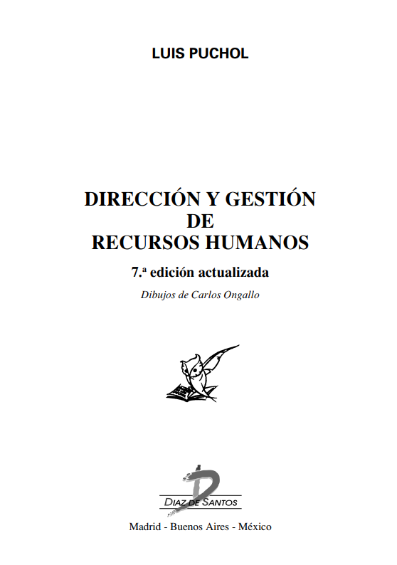 Portada de DIRECCIÓN Y GESTIÓN DE RECURSOS HUMANOS