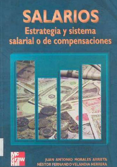 Portada de SALARIOS: Estrategia y sistema salarial o de compensaciones