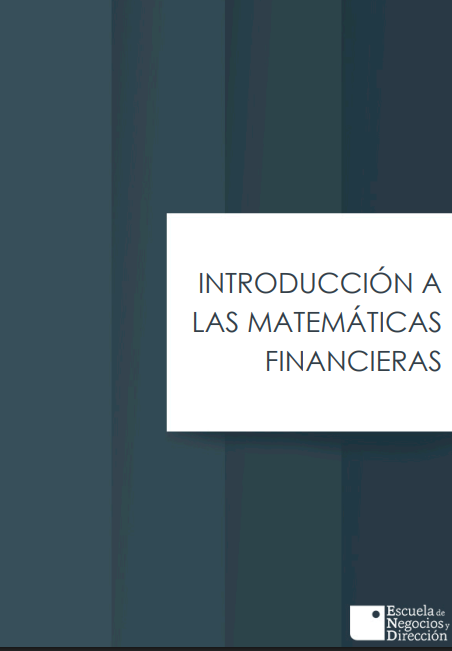 Portada de Introducción a las matemáticas financieras