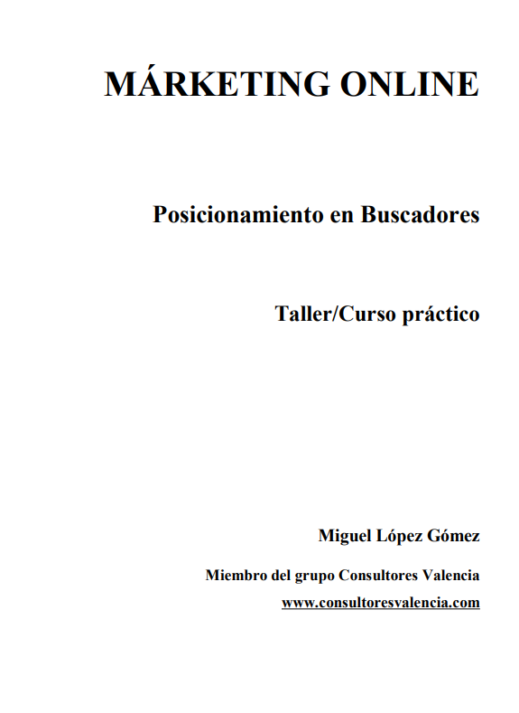 Portada de MÁRKETING ONLINE