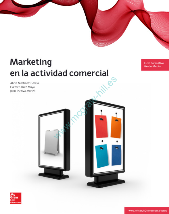 Portada de Marketing en la actividad comercial 