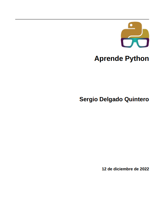 Portada de Aprende Python