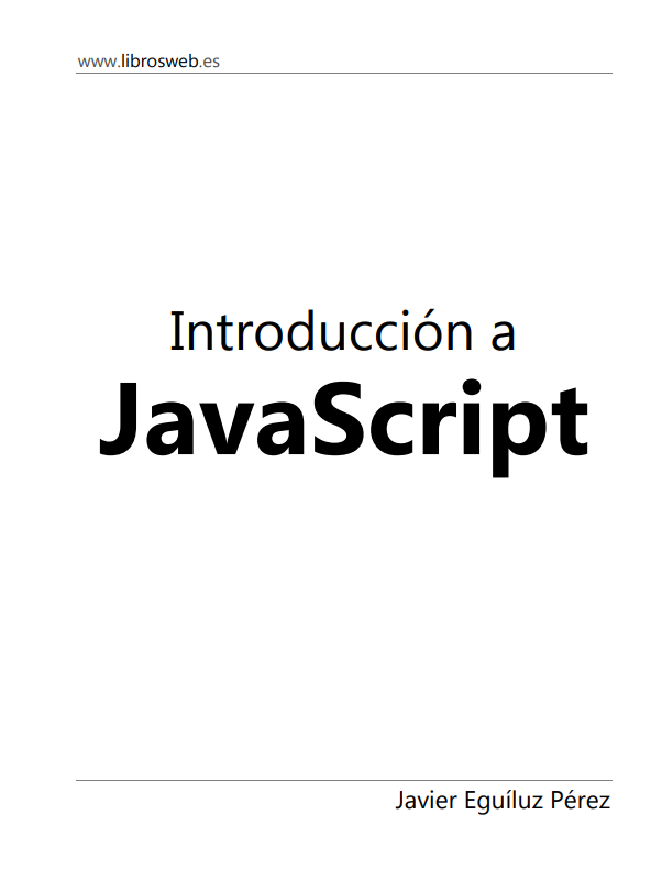 Portada de Introducción a JavaScript 