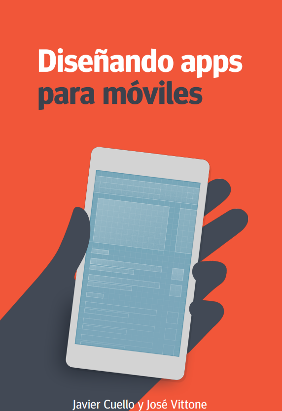 Portada de Diseñando apps para móviles