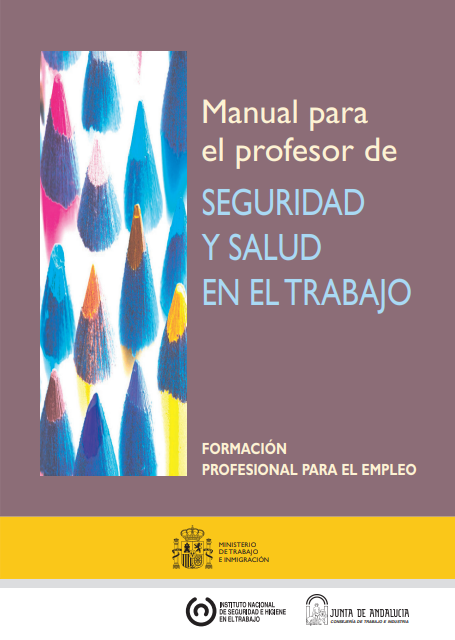Portada de Manual para el profesor de Seguridad y Salud en el Trabajo