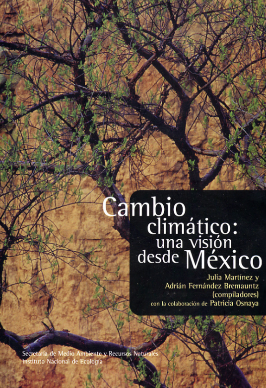 Portada de Cambio climático: una visión desde México