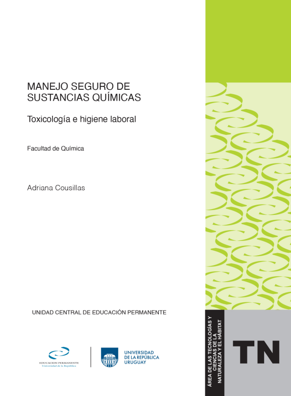 Portada de MANEJO SEGURO DE SUSTANCIAS QUÍMICAS