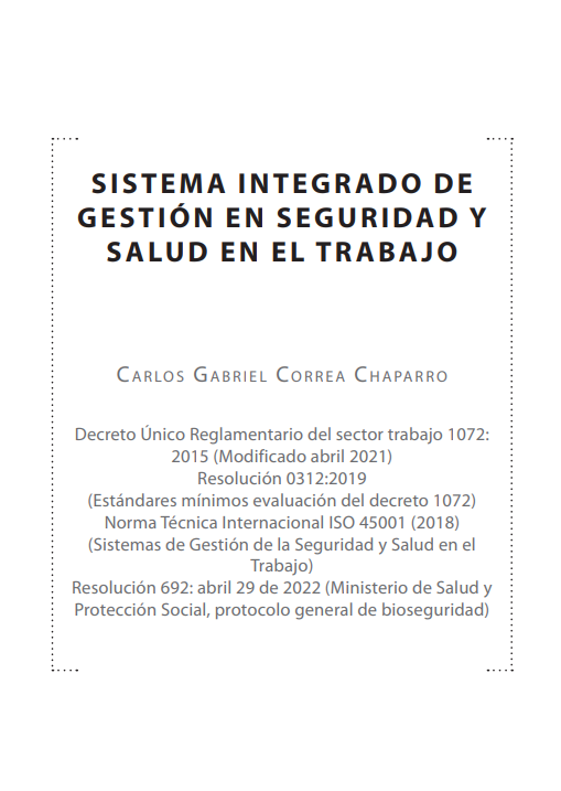 Portada de SISTEMA INTEGRADO DE GESTIÓN EN SEGURIDAD Y SALUD EN EL TRABAJO