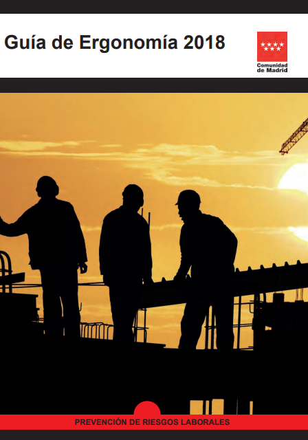 Portada de Guía de Ergonomía 2018