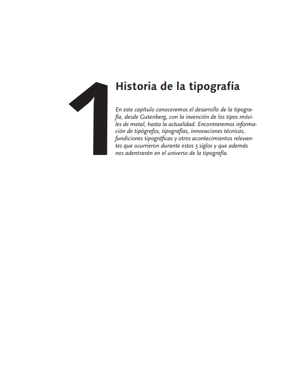 Portada de Historia de la tipografía