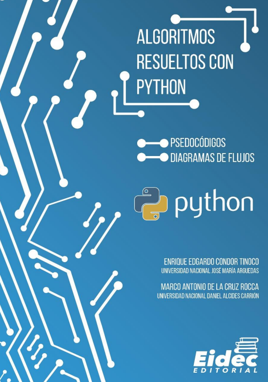 Portada de Algoritmos resueltos con Python