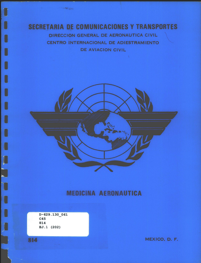 Portada de MEDICINA AERONAUTICA