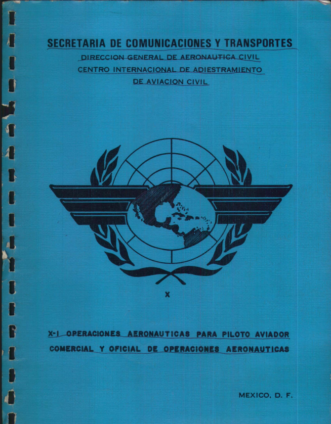 Portada de OPERACIONES AERONAUTICAS