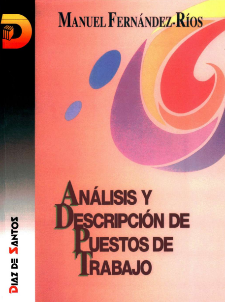 Portada de ANÁLISIS Y DESCRIPCIÓN DE PUESTOS DE TRABAJO