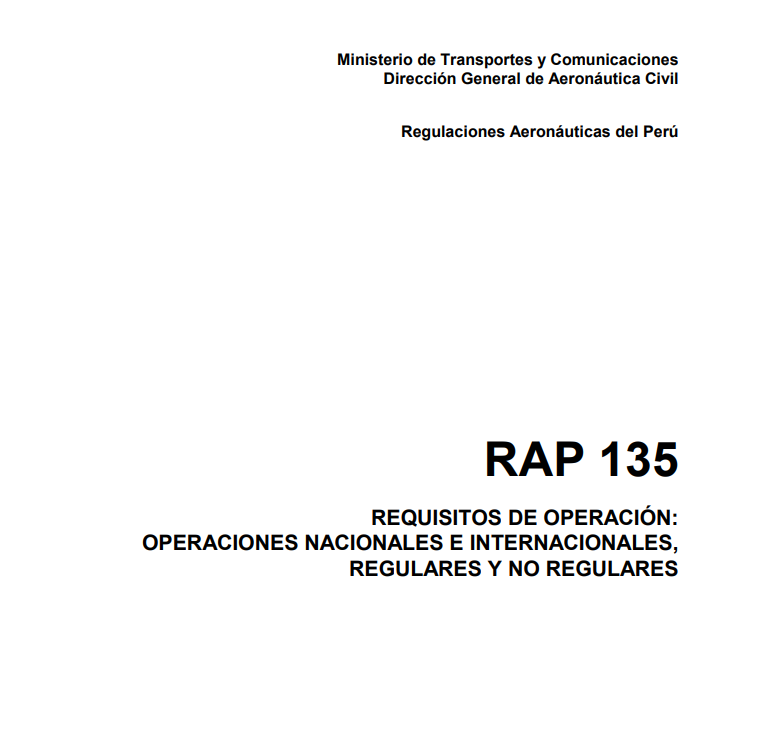 Portada de OPERACIONES NACIONALES E INTERNACIONALES, REGULARES Y NO REGULARES